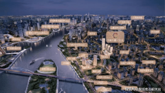 项目自带约8500㎡立体双园林取约3.5万㎡旗